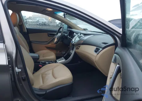 2012 Hyundai Elantra Limited from USA, damaged, VIN 5NPDH4AE7CH102141